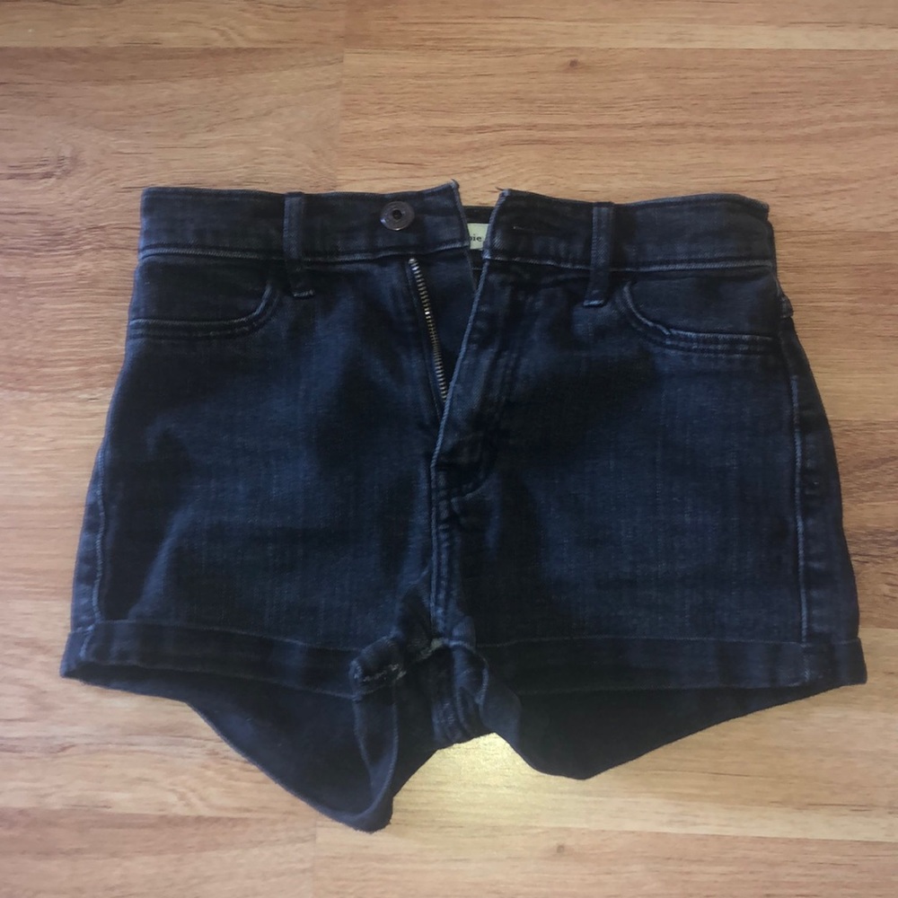 girls Abercrombie kids jean shorts